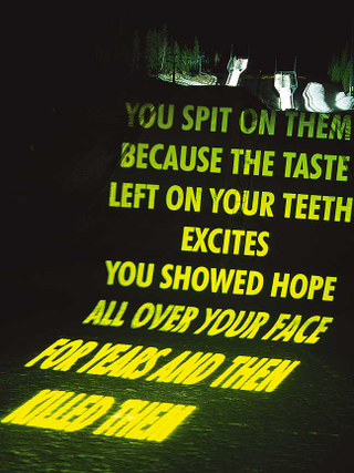 Illustration for article titled Jenny Holzer's Textual Structures
